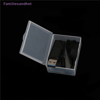 Familiesandhot&gt; กล่องพลาสติกใส ขนาดเล็ก สําหรับใส่เครื่องประดับ นามบัตร