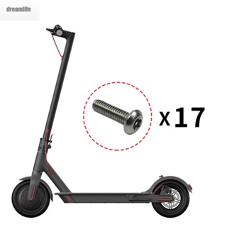 【DREAMLIFE】Bottom Cover Steel Bolts 21 or 17Pcs For Xiaomi M365 &amp; M365 ProElectric Scooter