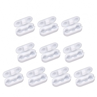 Pull Cord Connector Kitchen Lightweight Plastic Replacement White 10 Pcs