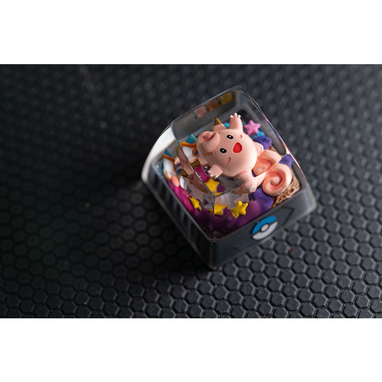 คีย ์ บอร ์ ดเชิงกล Pokémon Pokemon Resin Translucent Pokémon Keycap ...