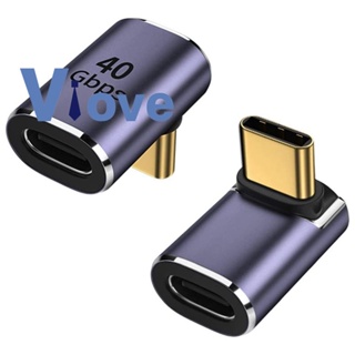 อะแดปเตอร์แปลงชาร์จ 100W USB 4.0 Type C OTG 40Gbps สําหรับโทรศัพท์มือถือ Macbook Air Pro