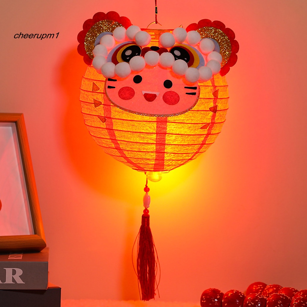 cheersp-โคมไฟ-led-รูปการ์ตูนสัตว์-ราศีจีน-เรืองแสง-แฮนด์เมด-ขนาดพกพา-สําหรับตกแต่งบ้าน-เทศกาลปีใหม่