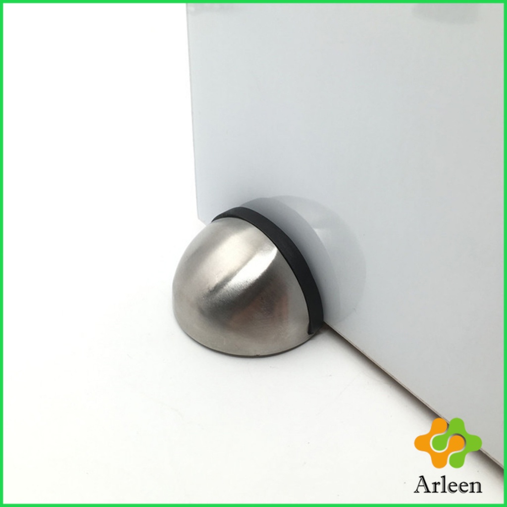 arleen-กันชนประตูสแตนเลส-แบบหนา-ทนทาน-ทั้งแบบมีแม่เหล็กและไม่มีแม่เหล็ก-stainless-steel-doorstop