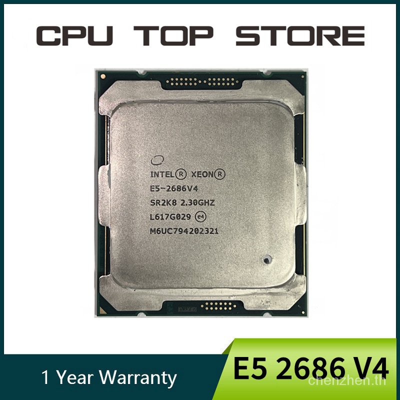 Intel Xeon E5 2686 V4 E5 2686V4 2.3GHz 18-Cores 45M 145W 14nm LGA 2011 ...