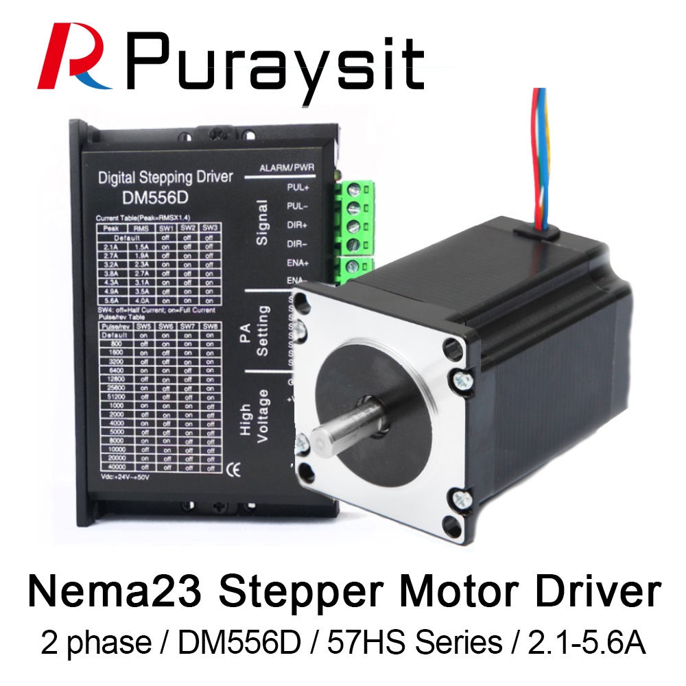 STEPPERONLINE DM556T Digitaler Schrittmotor Treiber 1.8-5.6A 20-50VDC