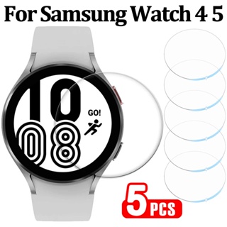 ฟิล์มกระจกนิรภัยกันรอยหน้าจอ 9H สําหรับ Samsung Galaxy Watch 6 5 4 40 44 มม. Samsung Watch 43 42 45 46 47 มม.