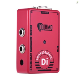 Enew) แป้นเหยียบเอฟเฟคกีตาร์ Dolamo D-7 DI Box พร้อมสวิตช์ยกพื้น XLR Out สําหรับกีตาร์ไฟฟ้า