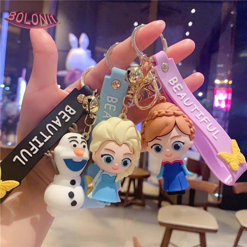 พวงกุญแจ-จี้การ์ตูนสโนว์แมน-โอลาฟ-เจ้าหญิงโฟรเซ่น-สําหรับตกแต่งกระเป๋า