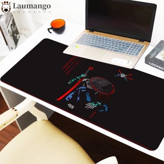 Katana แผ่นรองเมาส์ พรมปูโต๊ะคอมพิวเตอร์ พรมเกมเมอร์ อะนิเมะ สําหรับแล็ปท็อป Pc Swordsman แผ่นรองโต๊ะ Diy