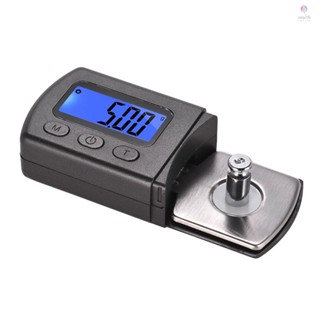 [effectmusic] เครื่องวัดสไตลัส LP ±0.01g หน้าจอ LCD ขนาดเล็ก พร้อมกระเป๋าเก็บน้ําหนัก 5 กรัม
