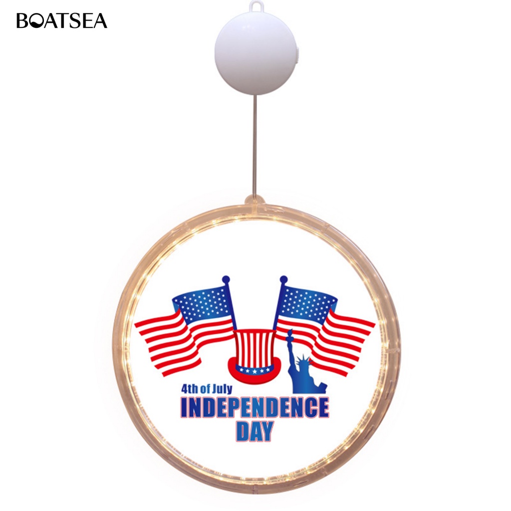 boatsea-โคมไฟธงชาติอเมริกา-led-พลาสติก-สะดุดตา-สําหรับตกแต่งสวนกลางแจ้ง