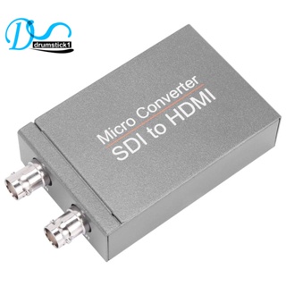 อะแดปเตอร์แปลงวิดีโอ SDI เป็น HDMI Mini 3G HD SD-SDI ขนาดเล็ก พร้อมระบบตรวจจับรูปแบบเสียงอัตโนมัติ สําหรับกล้อง