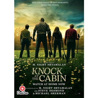DVD Knock at the Cabin (2023) เสียงเคาะที่กระท่อม (เสียง อังกฤษ | ซับ ไทย/อังกฤษ) หนัง ดีวีดี