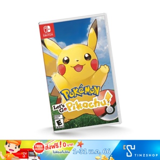 ภาพหน้าปกสินค้าNintendo Switch Game Pokemon Let\'s Go Pikachu Zone Asia/Eng เกมนินเทนโด้ เกมโปเกม่อน ปิกาจู ซึ่งคุณอาจชอบสินค้านี้