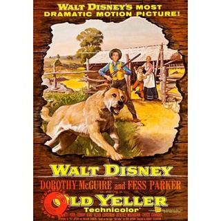 DVD Old Yeller (1957) เพือนแท้คู่ชีวิต สุนัขล่าคู่ชีวิต (เสียง ไทย /อังกฤษ | ซับ อังกฤษ) DVD