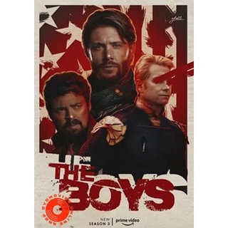 DVD The Boys Season 3 (2022) ก๊วนหนุ่มซ่าล่าซูเปอร์ฮีโร่ ปี 3 (8 ตอน) (เสียง ไทย/อังกฤษ | ซับ ไทย/อังกฤษ) DVD