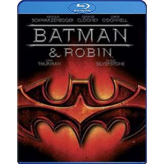 แผ่น Bluray หนังใหม่ Batman &amp; Robin (1997) แบทแมน &amp; โรบิน (เสียง Eng /Eng | ซับ Eng/ ไทย) หนัง บลูเรย์