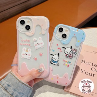 เคสโทรศัพท์มือถือ TPU แบบนิ่ม ลายการ์ตูนไอศกรีม Pochacco กันกระแทก สําหรับ IPhone 14 Pro Max 11 12 11 Pro Max X XS 7Plus