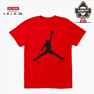 เสื้อยืดผ้าฝ้าย เสื้อยืดกีฬาบาสเก็ตบอล Nba Air jordan