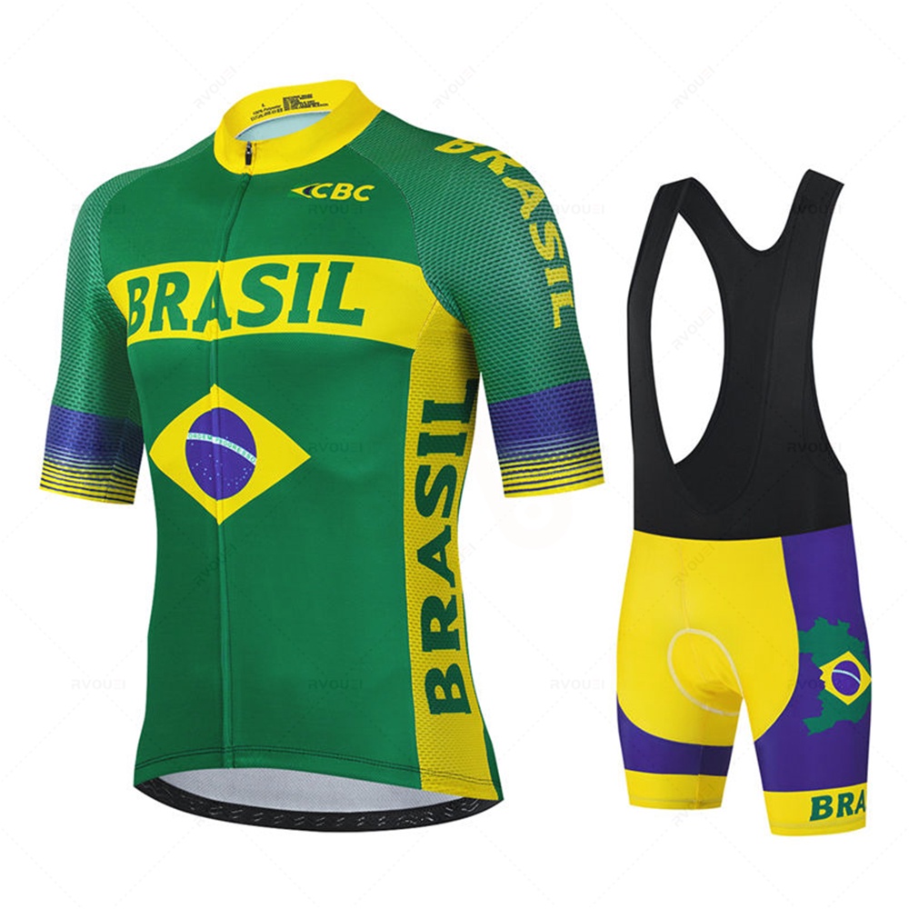 เสื้อกีฬาแขนสั้น-ป้องกันรังสียูวี-สไตล์บราซิล-แฟชั่นฤดูร้อน-สําหรับผู้ชาย-2024