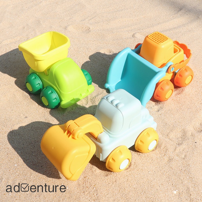 adven-รถขุดทรายจําลอง-ของเล่นชายหาด-ของขวัญวันเกิด-สําหรับเด็ก