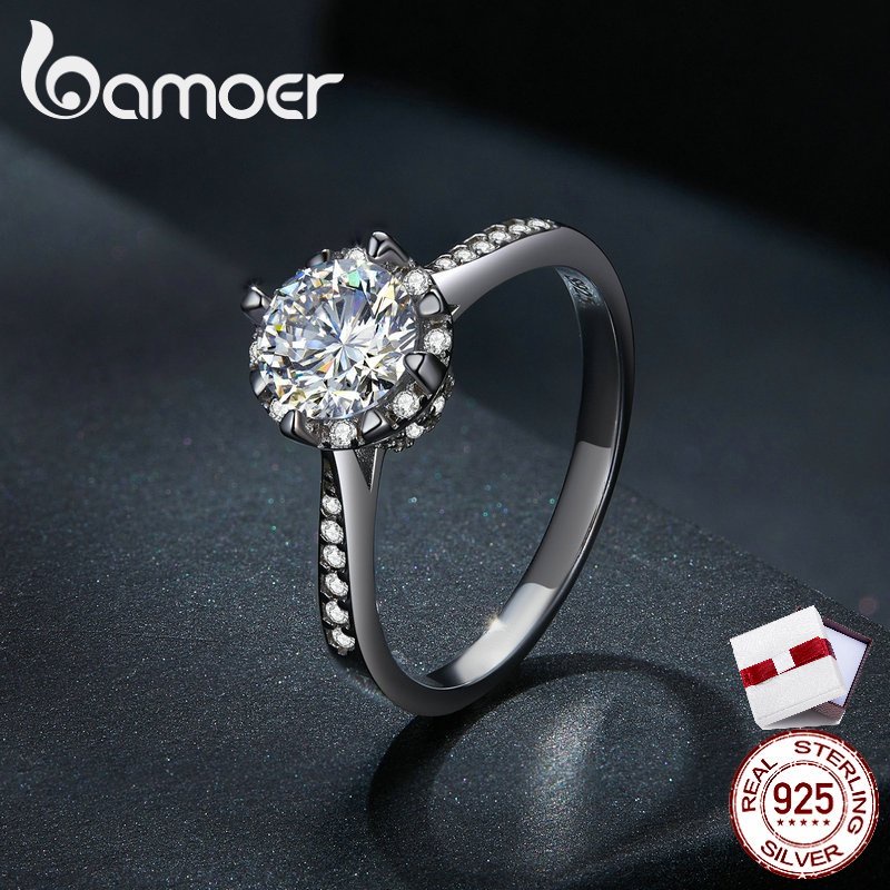 bamoer-แหวนเงิน-925-1-กะรัต-ประดับโมอิส-d-สี-vvs1-แฟชั่น-สําหรับงานแต่งงาน-คู่รัก