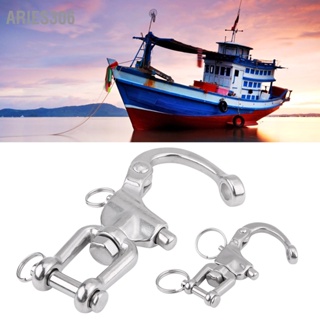 Aries306 316 สแตนเลสขากรรไกรหมุน Snap Shackle สำหรับเรือใบ Spinnaker Halyard