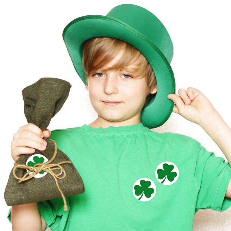 patricks-day-สติกเกอร์ฉลาก-shamrock-1-1-2-นิ้ว-สําหรับตกแต่ง