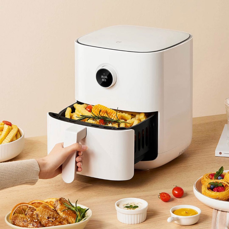 ERALIFE Mijia Smart Air Fryer Fryers Nonstick 24H OLED No Oil 3.5 4L