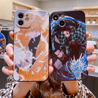For Oppo A38 A58 A18 A78 A98 A17 A17K A77S A57 A16e A96 A76 A55 A95 A94 A93 A16 A74 A54 A15S A53 A5 A9 2020 A91 A31 A92 A52 A12 A3S A5S A7 เคสโทรศัพท์มือถือ ลาย Demon Layer Kamado Tanjirou Agatsuma Zenitsu Boys สําหรับ