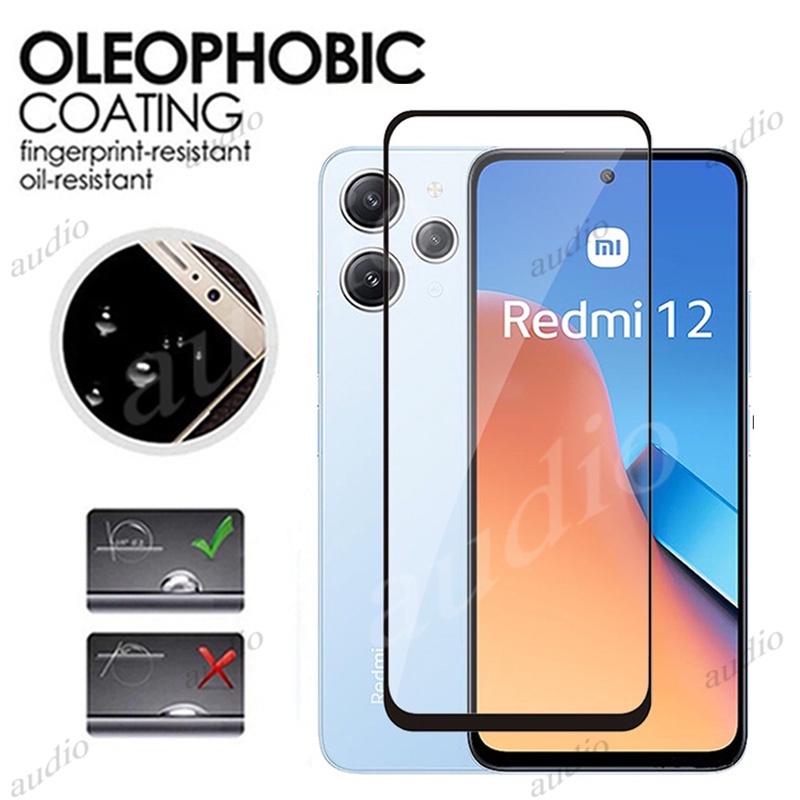 2in1-ฟิล์มกระจกนิรภัยกันรอยหน้าจอ-พร้อมตัวป้องกันเลนส์กล้อง-สําหรับ-xiaomi-redmi-12-4g-redmy-12-redmi12-2023