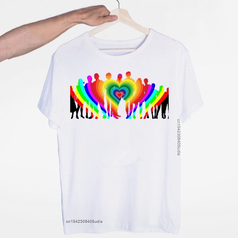 ถูกที่สุด-pride-lgbt-gay-love-lesbian-rainbow-design-print-t-shirts-unisex-clothes-men-cute-custom-t-shirt-cotton-top-t
