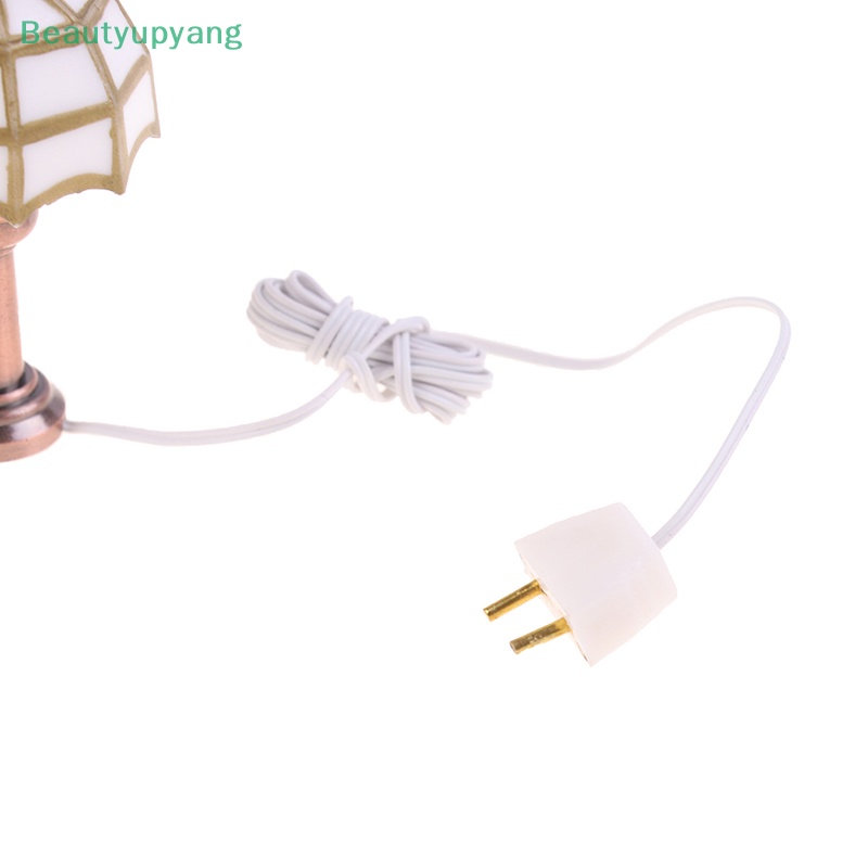 beautyupyang-โคมไฟตั้งโต๊ะ-12v-1-12-สีขาว-สําหรับตกแต่งบ้านตุ๊กตา