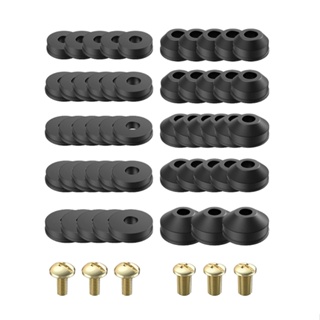 116pcs Professional Practical Convenient Reliable Sturdy With Screws For Repairing Brass Bibb Proof Leak Faucet Washers