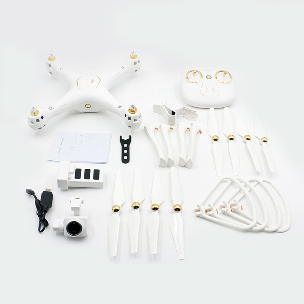 โดรนบังคับ W8 พร้อมกล้อง 720P 4CH GPS Quadrocopter Altitude Hold Wifi