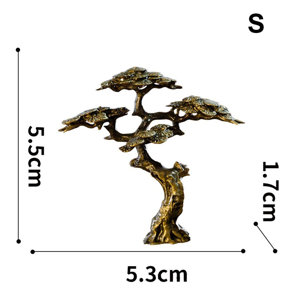 cherry3-รูปปั้นต้นบอนไซ-โลหะผสม-สีบรอนซ์-สําหรับตกแต่งบ้าน