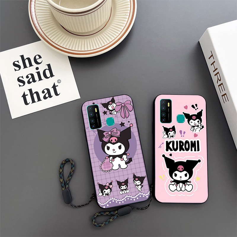 เคสโทรศัพท์มือถือ-ลายคุโรมิน่ารัก-สําหรับ-infinix-hot-9-x655