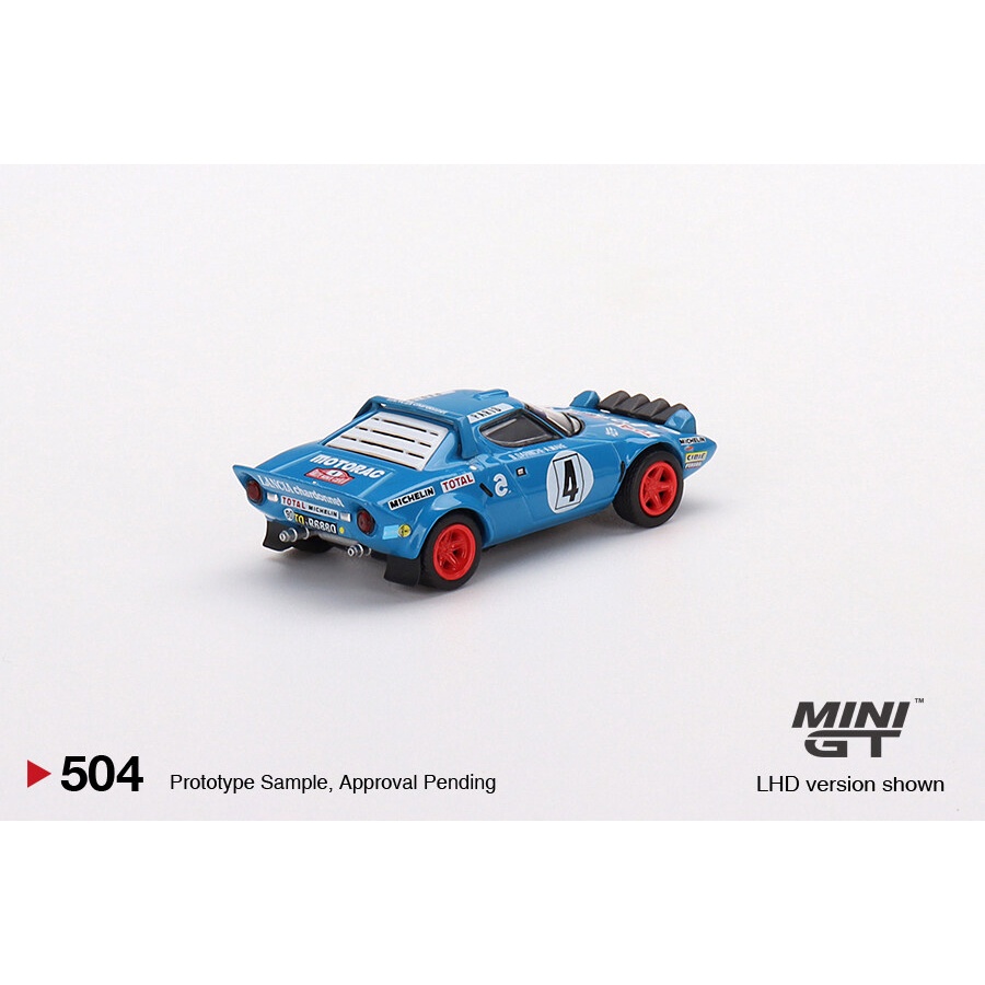 authentic-mini-gt-1-64-504-lancia-stratos-hf-1979-rally-montecarlo-ผู้ชนะ-4-รถรุ่น