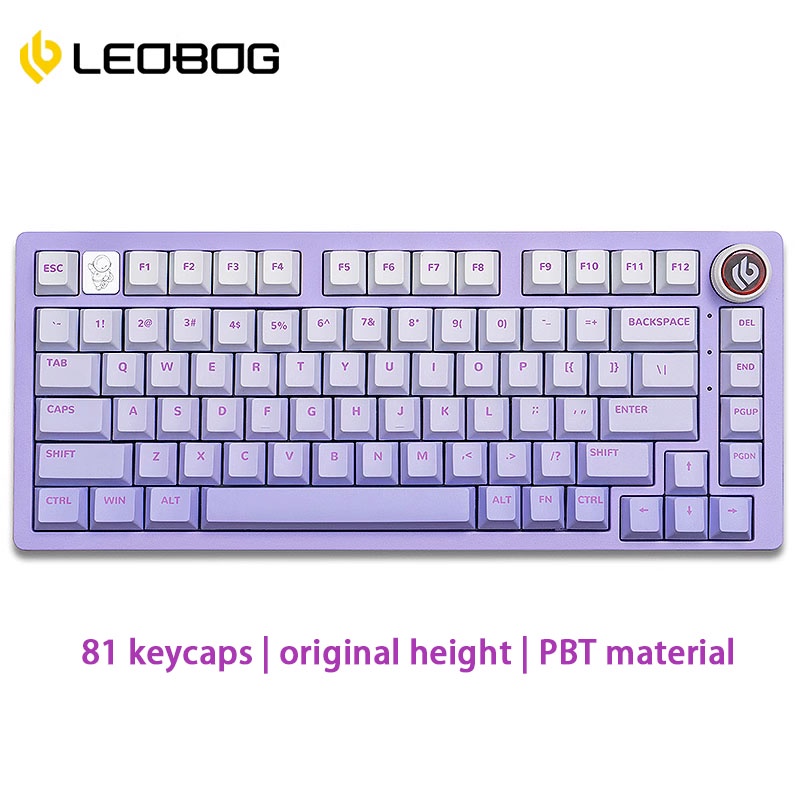 leobog-hi75-ชุดปุ่มกดคีย์บอร์ด-81-คีย์-pbt-ไล่โทนสี