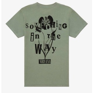 Nirvana Something In The Way เสื้อยืดผู้ชาย S-5XL