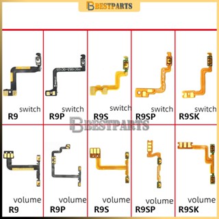 ปุ่มเปิดปิด ปิด สายเคเบิ้ลอ่อน อะไหล่ซ่อมแซม สําหรับ OPPO R9 R9Plus R9S R9SPlus R9SK