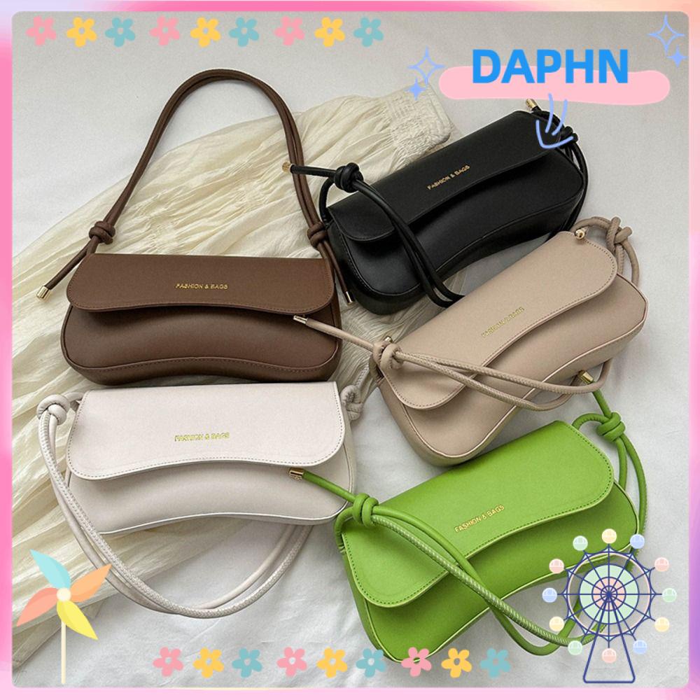 daphs-กระเป๋าสะพายไหล่-กระเป๋าถือ-หนัง-pu-สีพื้น-แฟชั่นสําหรับสตรี-เหมาะกับการเดินทาง