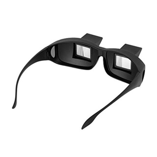 แว่นตาขี้เกียจนอนคว่ำเตียงดูโทรทัศน์อ่าน Periscope Prism Spectacles ส่งฟรี EMS