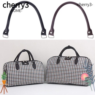 Cherry3 หูหิ้วกระเป๋า และสายเข็มขัดหนัง แบบเปลี่ยน แฟชั่นสําหรับผู้หญิง