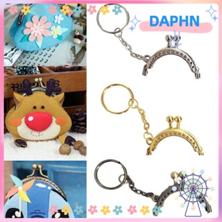 Daphs กรอบเข็มกลัดโลหะ ขนาดเล็ก สไตล์วินเทจ อุปกรณ์เสริม สําหรับติดกระเป๋า