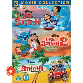 DVD Lilo and Stitch ลีโล แอนด์ สติทช์ รวมภาค DVD Master เสียงไทย (เสียง ไทย/อังกฤษ | ซับ ไทย/อังกฤษ) DVD