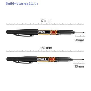 Buildvictories11 ปากกามาร์กเกอร์ หัวยาว อเนกประสงค์ สีแดง ดํา น้ําเงิน เขียว ขาว สําหรับตกแต่งห้องน้ํา งานไม้