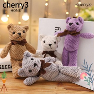 Cherry3 ตุ๊กตาหมีเท็ดดี้น่ารัก พวงกุญแจวันเกิด งานแต่งงาน