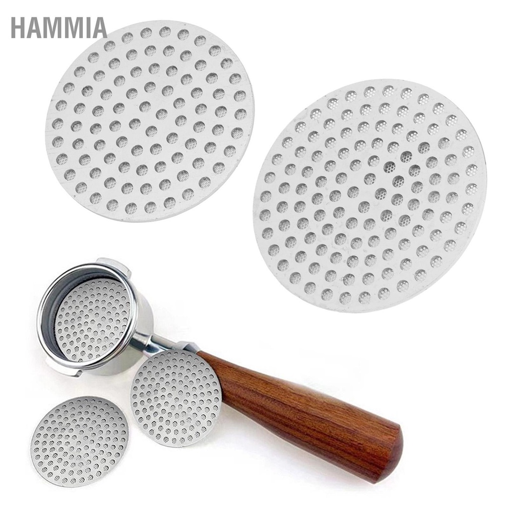 hammia-puck-screen-double-layer-100-m-304-stainless-steel-filter-ตัวกรองแบบใช้ซ้ำได้สำหรับตะกร้ากรอง-portafilter