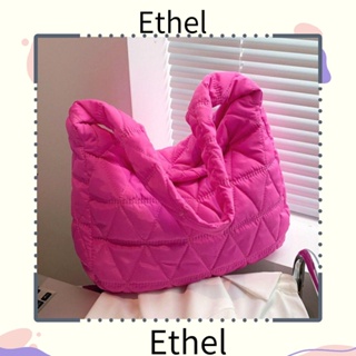 Ethel1 กระเป๋าสะพายไหล่ กระเป๋าถือ บุฟองน้ํา ความจุขนาดใหญ่ สําหรับสตรี